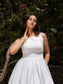 Scarlet Sophistication Dress - White
